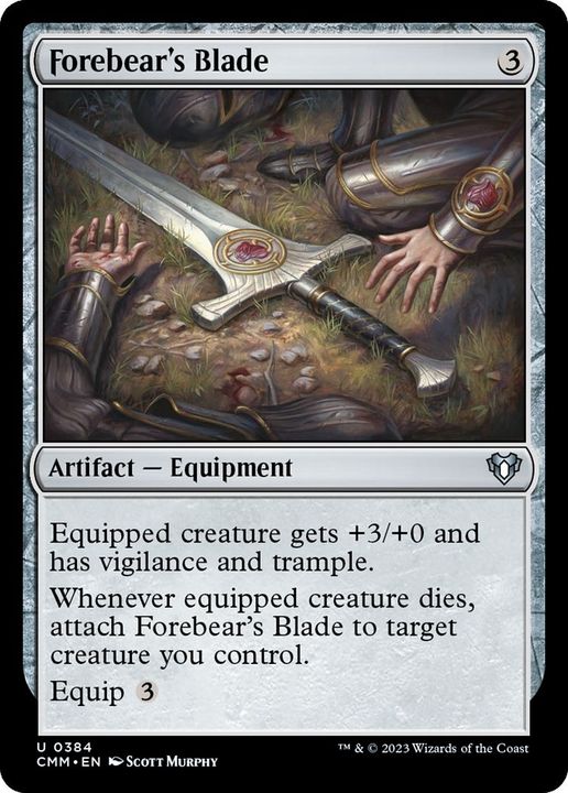 Forebear's Blade in the group Magic the Gathering / Sets / Commander Masters at Proxyprinters.com (13768)