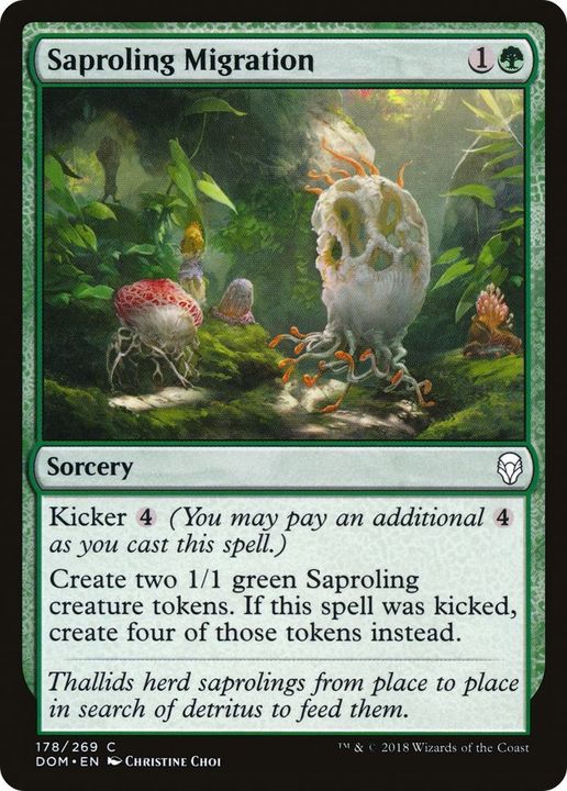 Saproling Migration in the group Magic the Gathering / Sets / Dominaria at Proxyprinters.com (13783)