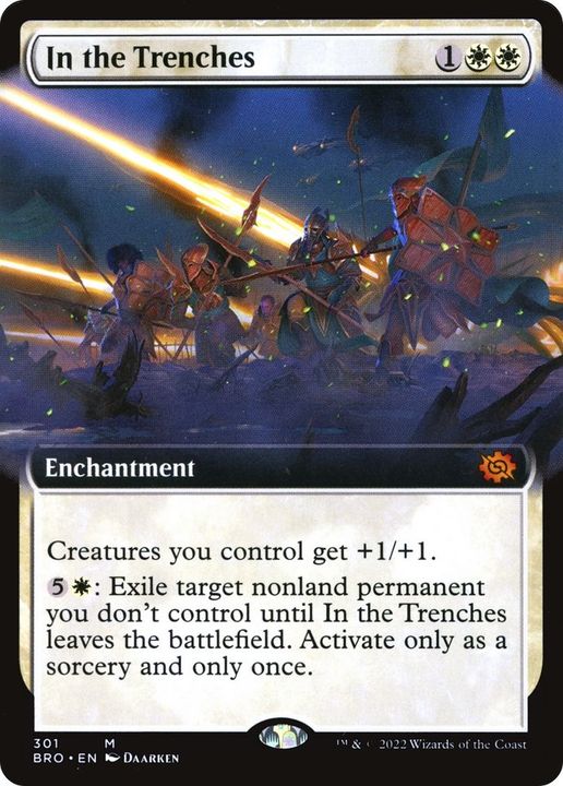 In the Trenches in the group Magic the Gathering / Sets / The Brothers' War at Proxyprinters.com (13786)