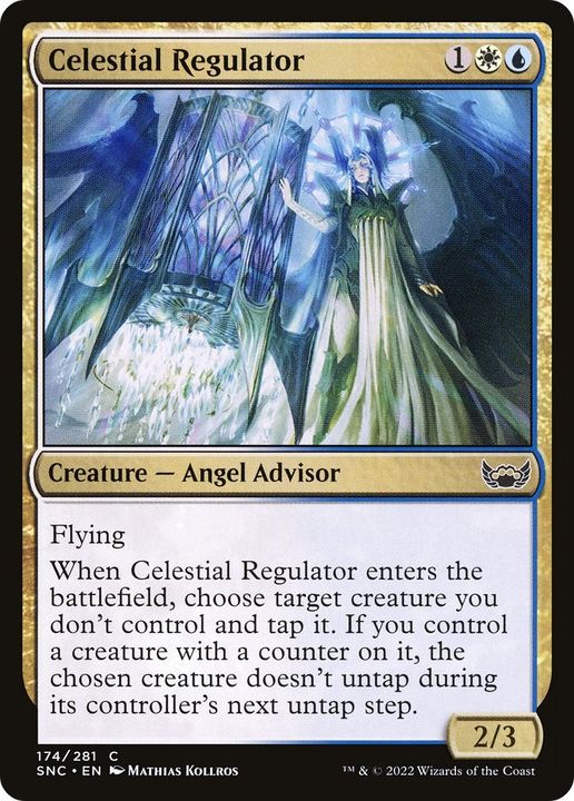 Celestial Regulator in the group Magic the Gathering / Sets / Streets of New Capenna at Proxyprinters.com (13791)