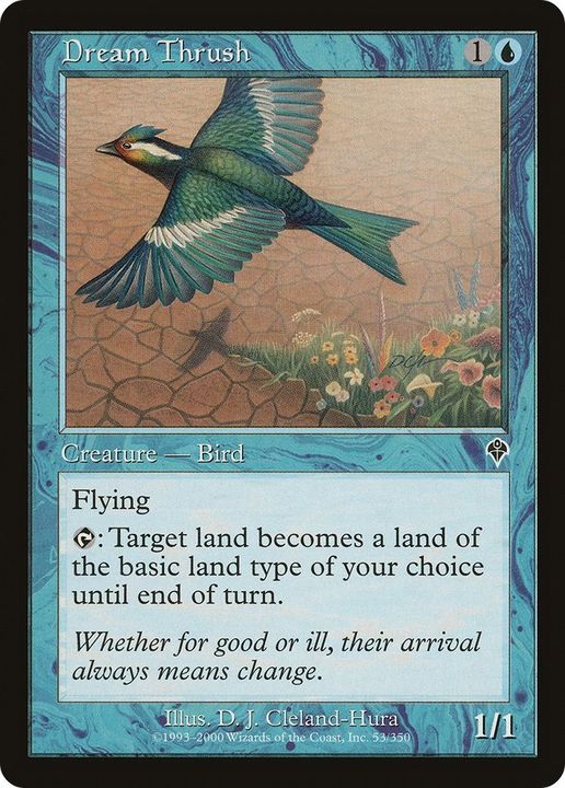 Dream Thrush in the group Magic the Gathering / Types / Colors / Blue at Proxyprinters.com (13792)