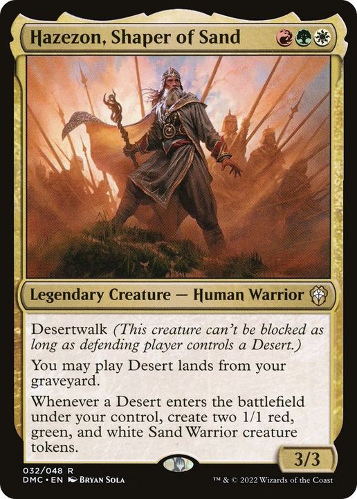 Hazezon, Shaper of Sand in the group Singles at Proxyprinters.com (13801)