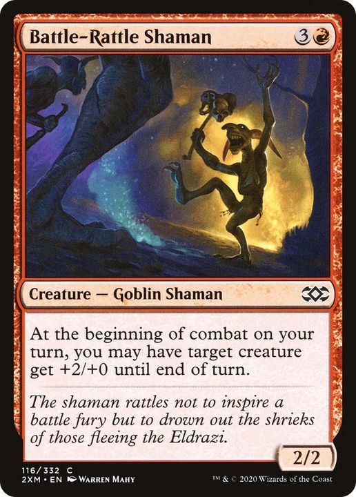 Battle-Rattle Shaman in the group Magic the Gathering / Types / Creatures / Goblin at Proxyprinters.com (13817)