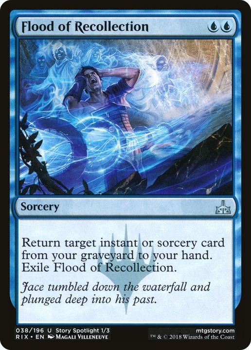 Flood of Recollection in the group Magic the Gathering / Types / Colors / Blue at Proxyprinters.com (1382)