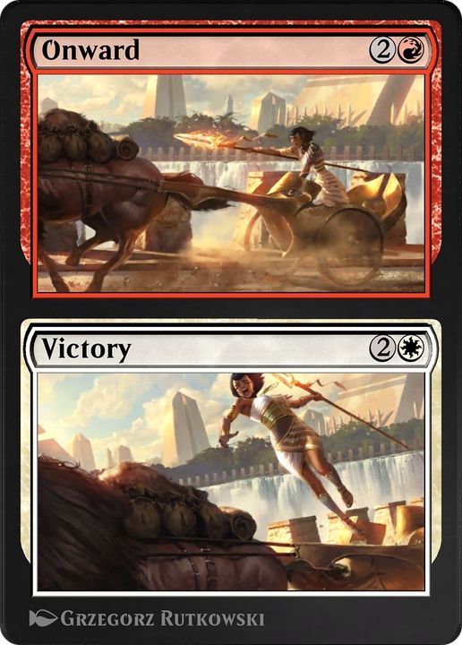 Onward // Victory in the group Magic the Gathering / Sets / Amonkhet Remastered at Proxyprinters.com (13848)