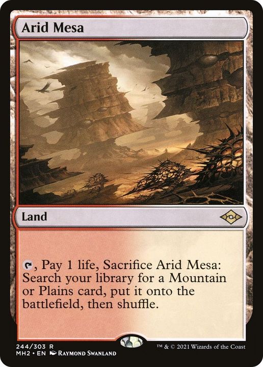 Arid Mesa in the group Magic the Gathering / Types / Colors / Colorless at Proxyprinters.com (13856)