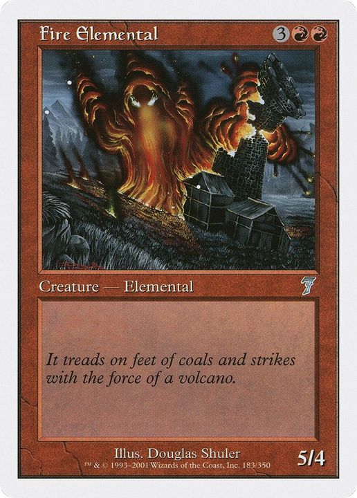 Fire Elemental in the group Magic the Gathering / Sets / Seventh Edition at Proxyprinters.com (13874)