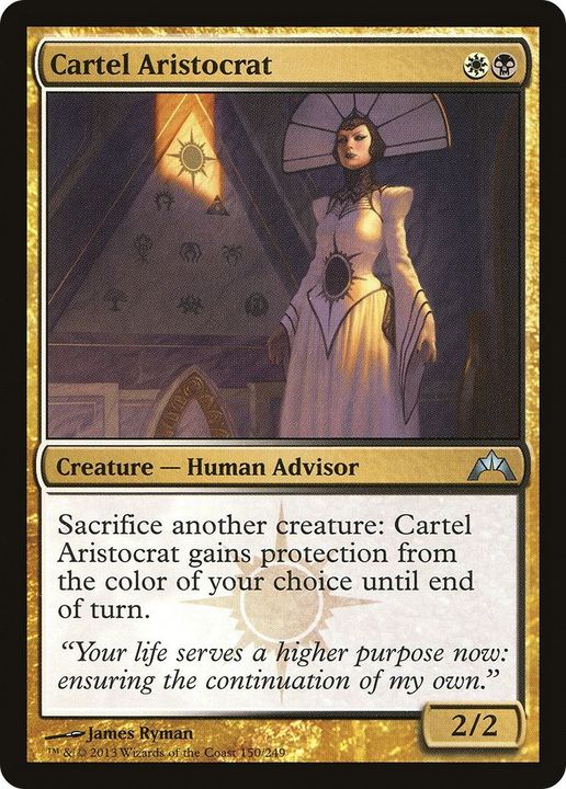 Cartel Aristocrat in the group Magic the Gathering / Types / Colors / Multicolors / B, W at Proxyprinters.com (13884)