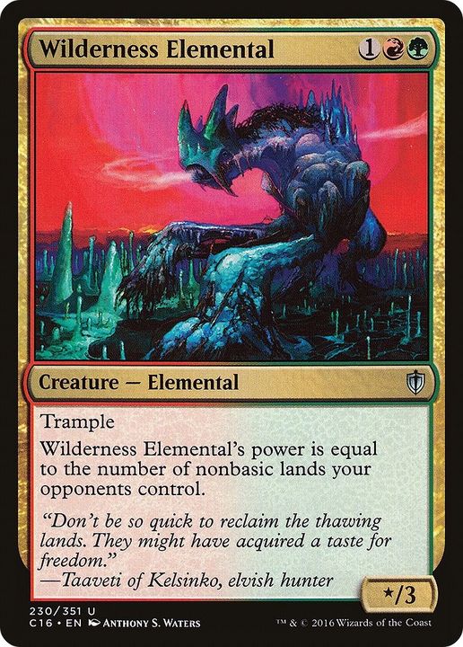 Wilderness Elemental in the group Advanced search at Proxyprinters.com (13908)