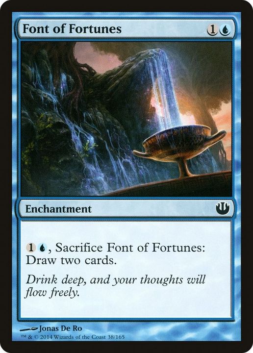 Font of Fortunes in the group Magic the Gathering / Types / Enchantment / Enchantment at Proxyprinters.com (13926)