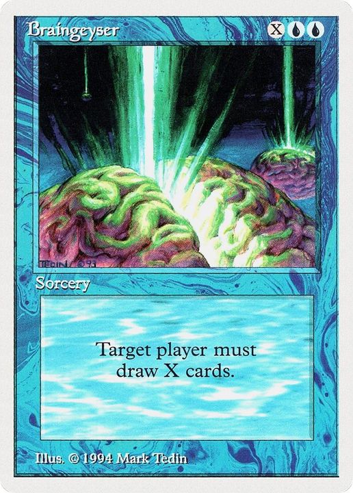 Braingeyser in the group Magic the Gathering / Sets / Summer Magic / Edgar at Proxyprinters.com (13929)