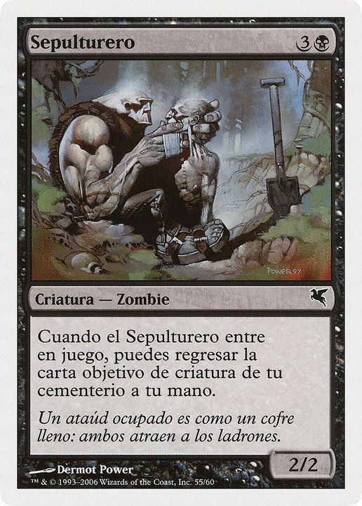 Gravedigger in the group Magic the Gathering / Types / Creatures / Zombie at Proxyprinters.com (13940)