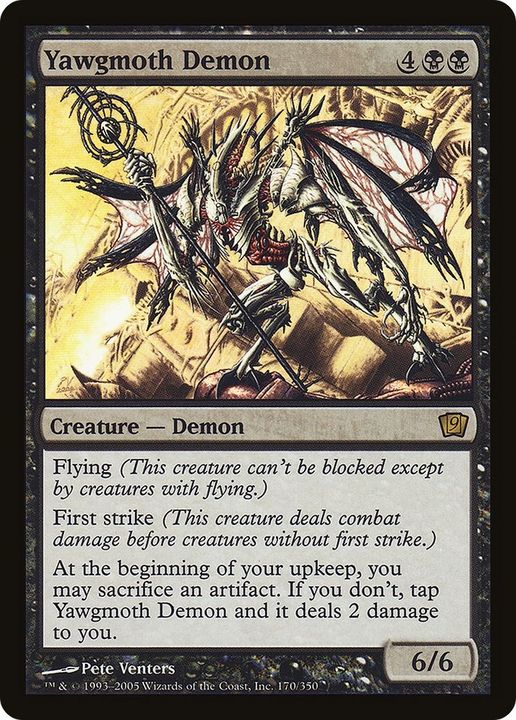 Yawgmoth Demon in the group Magic the Gathering / Types / Colors / Black at Proxyprinters.com (13975)