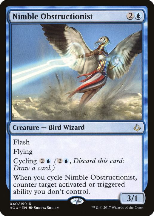 Nimble Obstructionist in the group Magic the Gathering / Types / Creatures / Wizard at Proxyprinters.com (13986)