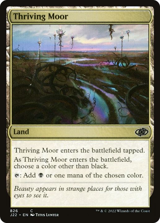 Thriving Moor in the group Magic the Gathering / Sets / Jumpstart 2022 at Proxyprinters.com (13994)