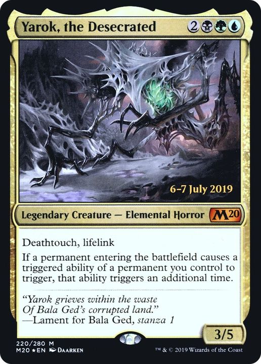 Yarok, the Desecrated in the group Magic the Gathering / Sets / Core Set 2020 Promos at Proxyprinters.com (14000)