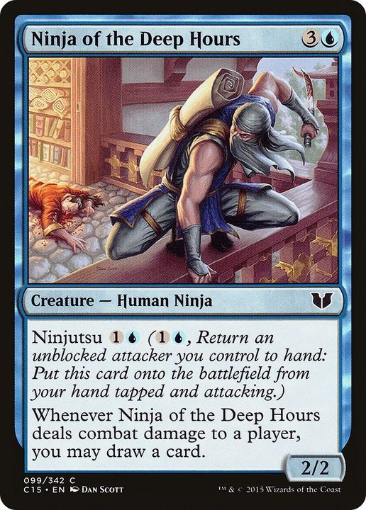 Ninja of the Deep Hours in the group Magic the Gathering / Sets / Commander 2015 at Proxyprinters.com (14016)