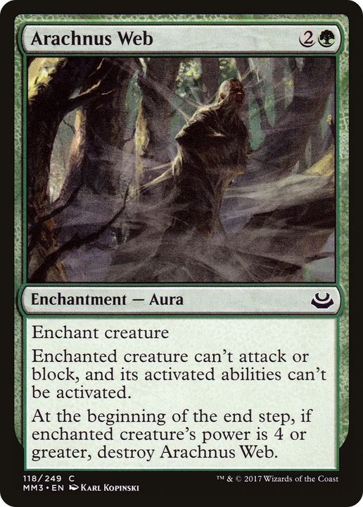 Arachnus Web in the group Magic the Gathering / Types / Colors / Green at Proxyprinters.com (14036)