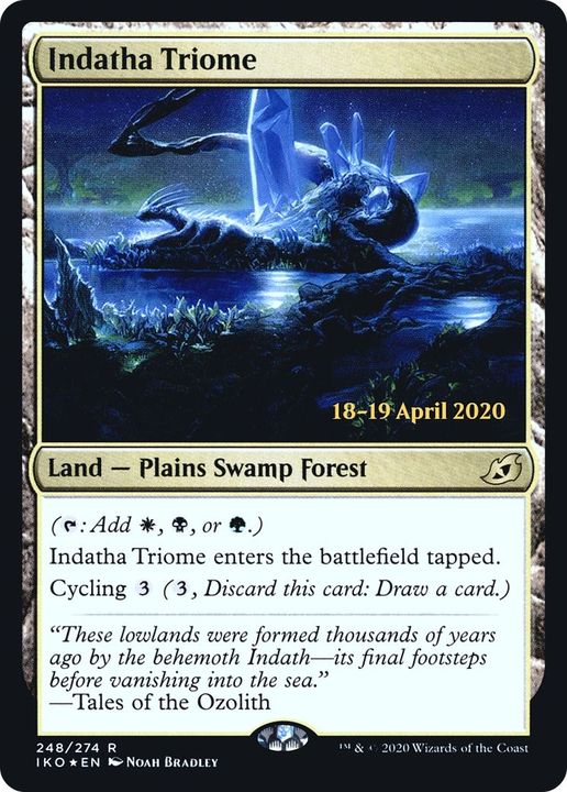 Indatha Triome in the group Magic the Gathering / Types / Land / Forest at Proxyprinters.com (14040)