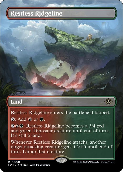 Restless Ridgeline in the group Magic the Gathering / Sets / The Lost Caverns of Ixalan at Proxyprinters.com (14060)