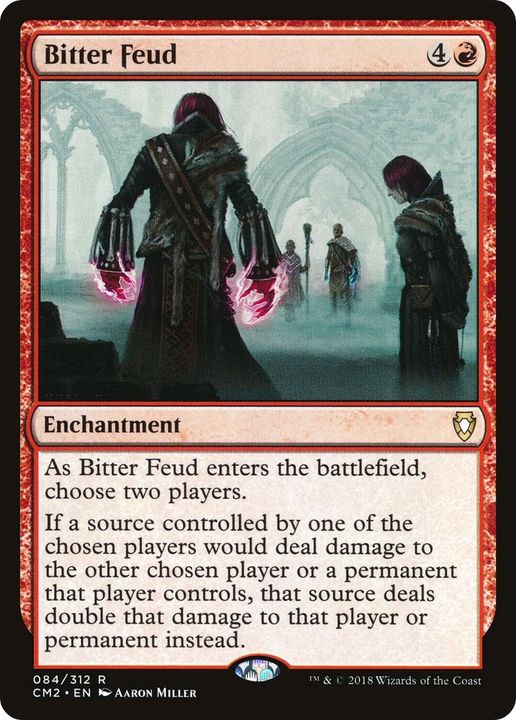 Bitter Feud in the group Magic the Gathering / Types / Enchantment / Enchantment at Proxyprinters.com (14066)