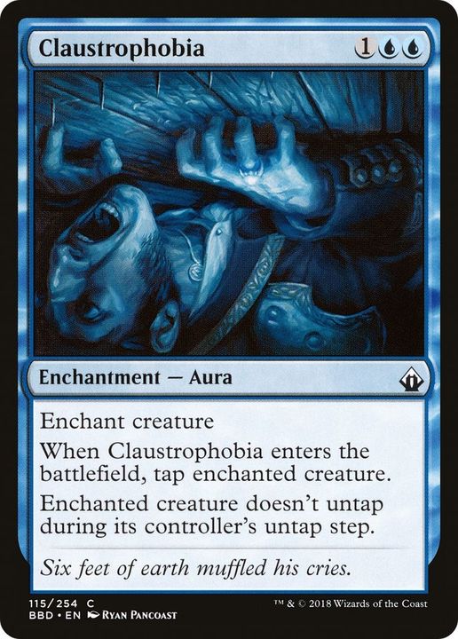 Claustrophobia in the group Magic the Gathering / Types / Colors / Blue at Proxyprinters.com (14072)