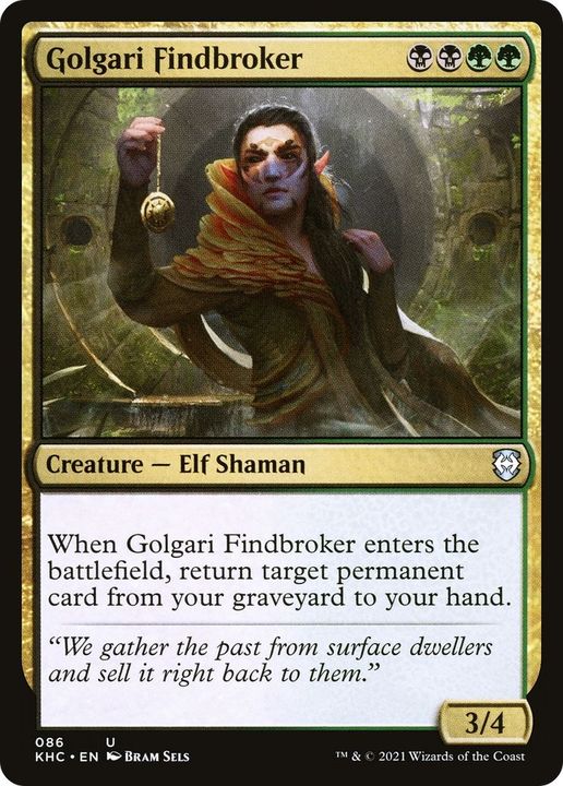 Golgari Findbroker in the group Magic the Gathering / Sets / Kaldheim Commander at Proxyprinters.com (14077)