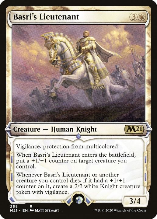 Basri's Lieutenant in the group Magic the Gathering / Sets / Core Set 2021 at Proxyprinters.com (14082)