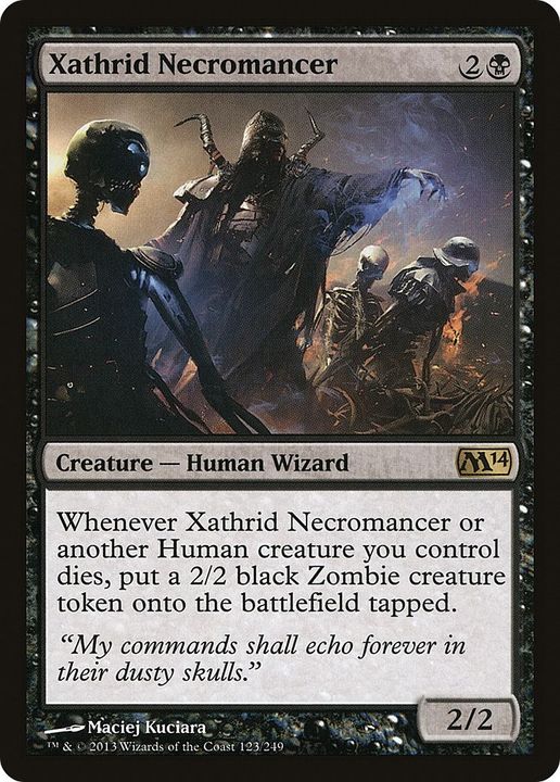 Xathrid Necromancer in the group Magic the Gathering / Types / Creatures / Wizard at Proxyprinters.com (14087)