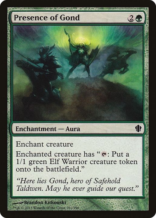 Presence of Gond in the group Magic the Gathering / Types / Colors / Green at Proxyprinters.com (14119)