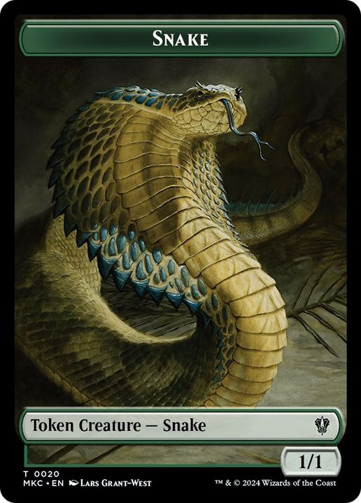 Snake in the group Magic the Gathering / Types / Colors / Green at Proxyprinters.com (14120)