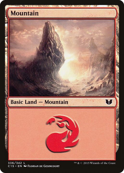 Mountain in the group Magic the Gathering / Sets / Commander 2015 at Proxyprinters.com (14154)