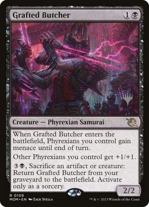 Grafted Butcher in the group Magic the Gathering / Types / Colors / Black at Proxyprinters.com (14155)