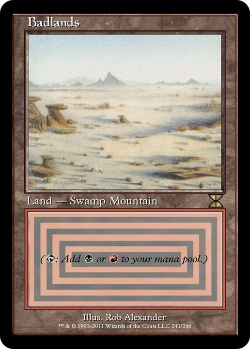 Badlands in the group Magic the Gathering / Types / Land / Mountain at Proxyprinters.com (14183)