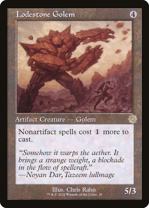 Lodestone Golem in the group Magic the Gathering / Types / Colors / Colorless at Proxyprinters.com (1420)