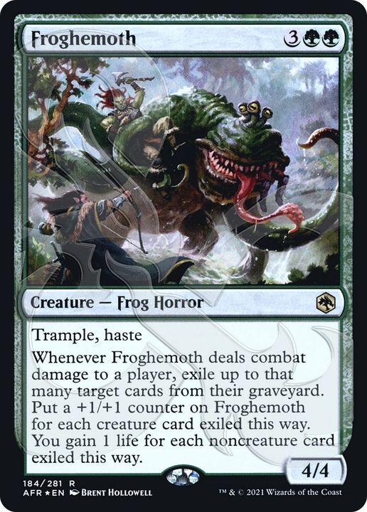 Froghemoth in the group Magic the Gathering / Sets / Adventures in the Forgotten Realms Promos at Proxyprinters.com (14208)