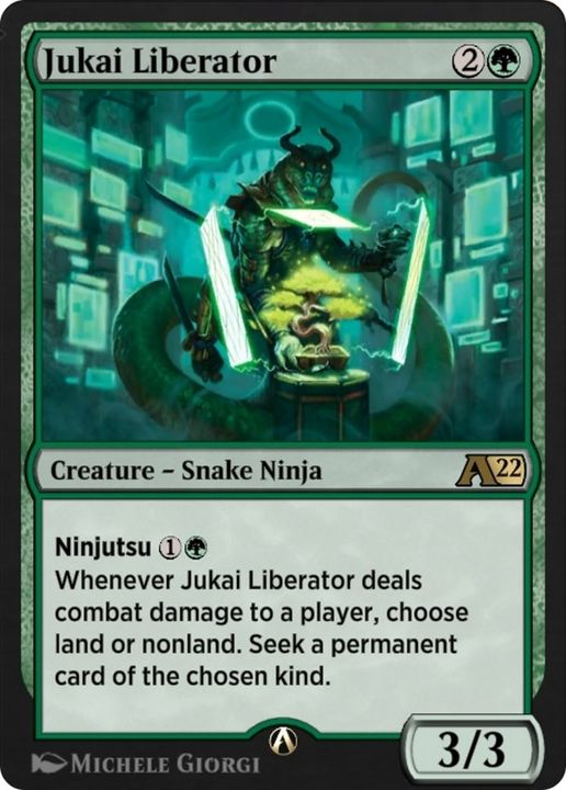 Jukai Liberator in the group Magic the Gathering / Types / Colors / Green at Proxyprinters.com (14215)