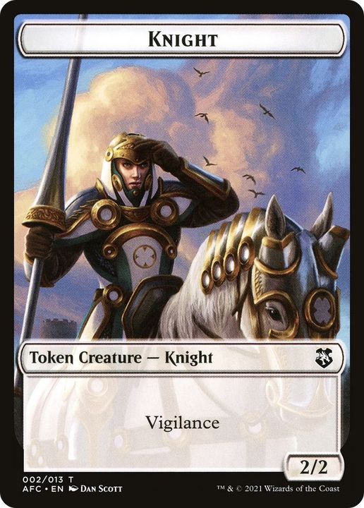 Knight in the group Magic the Gathering / Types / Colors / White at Proxyprinters.com (14232)