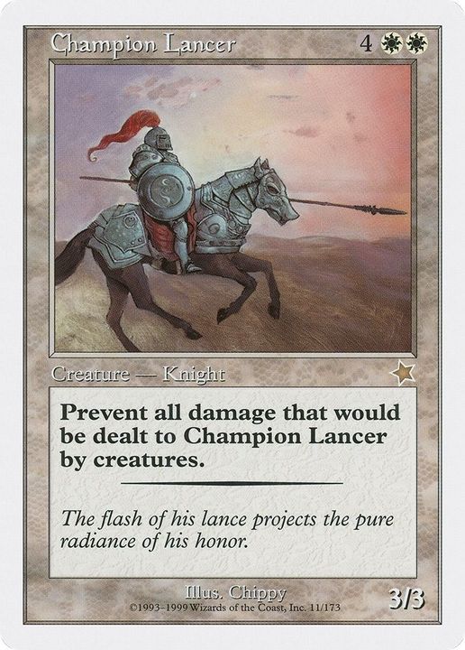 Champion Lancer in the group Singles at Proxyprinters.com (14236)