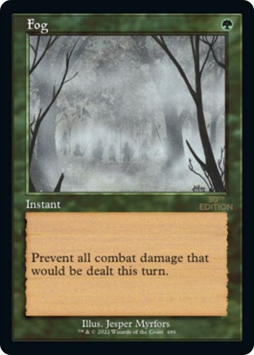 Fog in the group Magic the Gathering / Types / Colors / Green at Proxyprinters.com (14237)