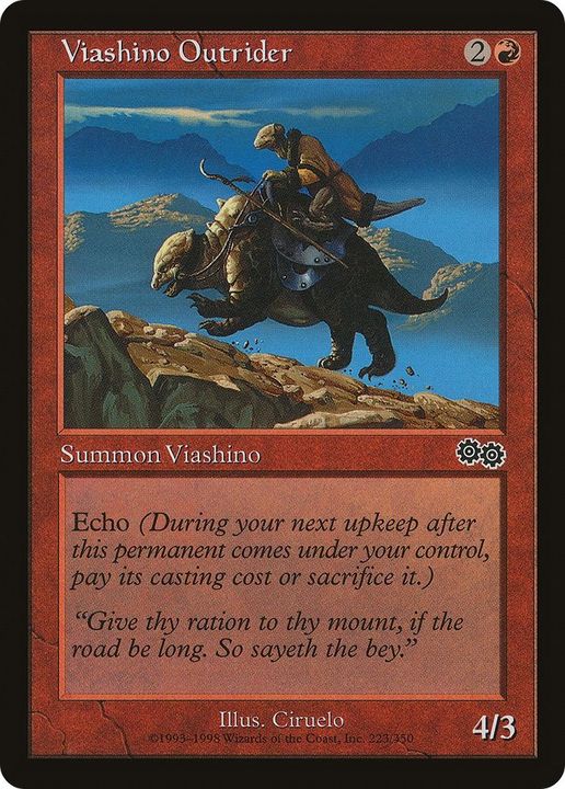 Viashino Outrider in the group Magic the Gathering / Types / Colors / Red at Proxyprinters.com (14240)