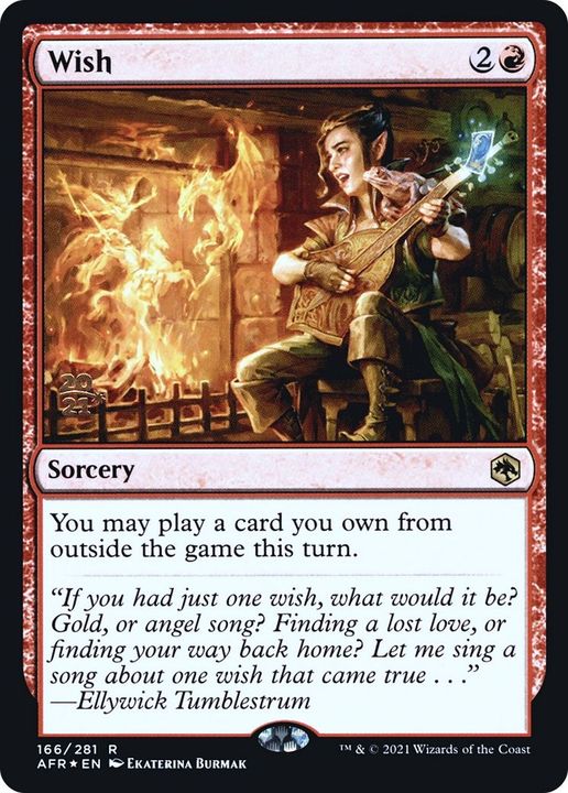 Wish in the group Magic the Gathering / Types / Colors / Red at Proxyprinters.com (14251)