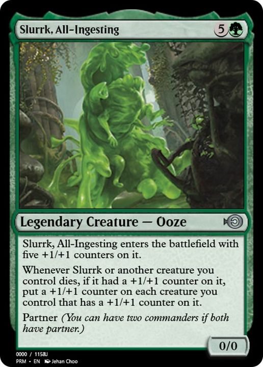 Slurrk, All-Ingesting in the group Magic the Gathering / Types / Colors / Green at Proxyprinters.com (14256)