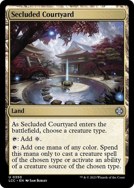 Secluded Courtyard in the group Magic the Gathering / Types / Colors / Colorless at Proxyprinters.com (14257)