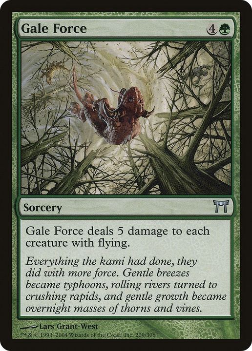 Gale Force in the group Magic the Gathering / Types / Colors / Green at Proxyprinters.com (14262)