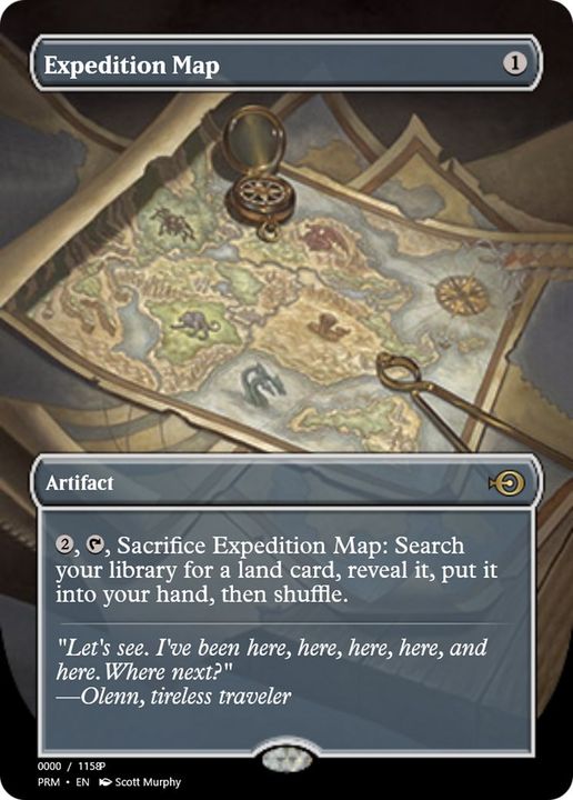 Expedition Map in the group Magic the Gathering / Types / Artifacts / Artifact at Proxyprinters.com (14267)