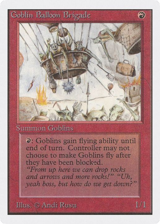 Goblin Balloon Brigade in the group Magic the Gathering / Sets / Unsanctioned at Proxyprinters.com (14270)