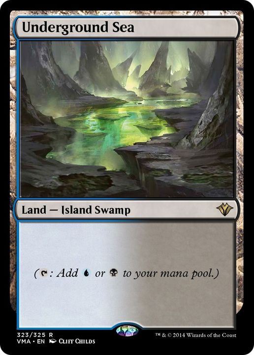 Underground Sea in the group Magic the Gathering / Types / Land / Swamp at Proxyprinters.com (14274)