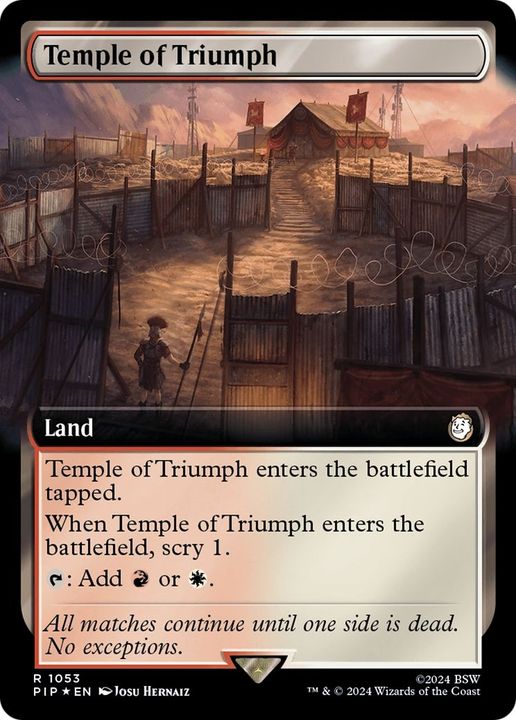 Temple of Triumph in the group Magic the Gathering / Types / Colors / Colorless at Proxyprinters.com (14279)