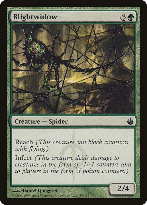 Blightwidow in the group Magic the Gathering / Types / Colors / Green at Proxyprinters.com (14281)